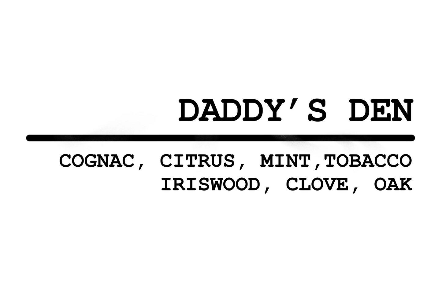 DADDY'S DEN Wax Melt